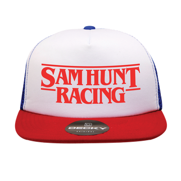 SAM HUNT RACING - THE UPSIDE DOWN FOAM TRUCKER HAT